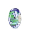 Blue Iris Bloom Bead