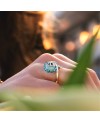Blue Willow Bead