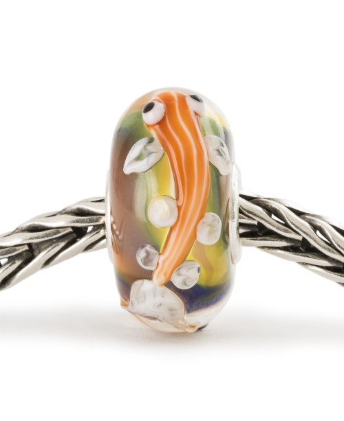 Orange Energy Fish Bead