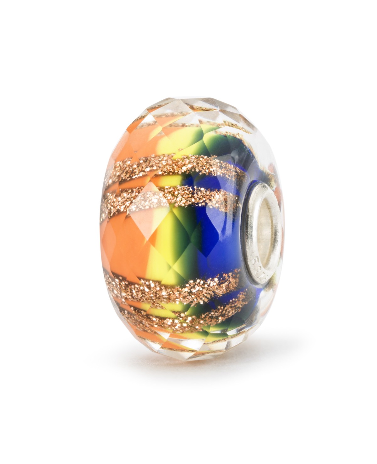 Rainbow Facet Bead