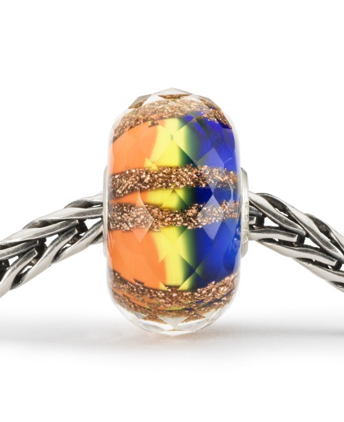 Rainbow Facet Bead