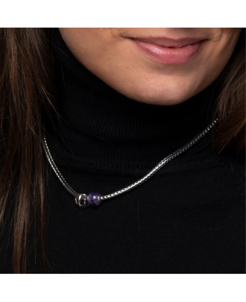 Round Amethyst Bead