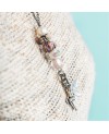 Round Rose Quartz Facet Bead