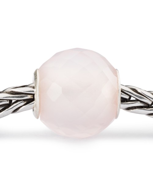 Round Rose Quartz Facet Bead