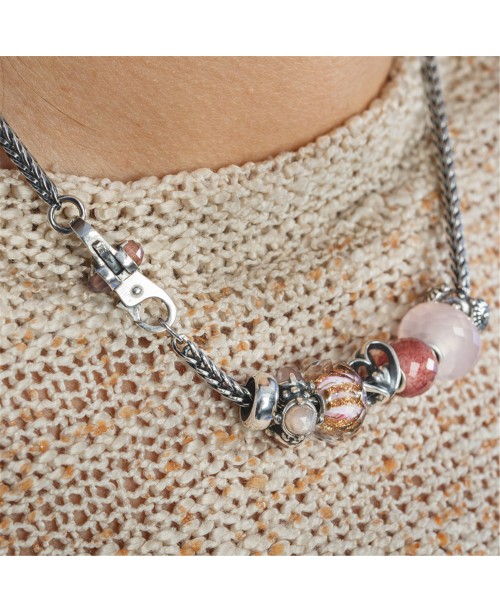 Round Strawberry Quartz Facet Bead