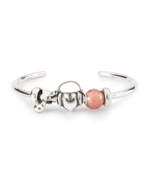 Round Strawberry Quartz Facet Bead