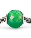 Round Green Onyx Facet Bead
