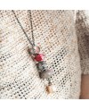 Ruby Rock Bead