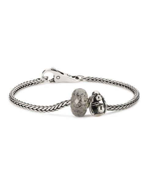 Natural Grey Quartz Bead