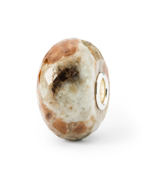 Garnet Feldspar Bead