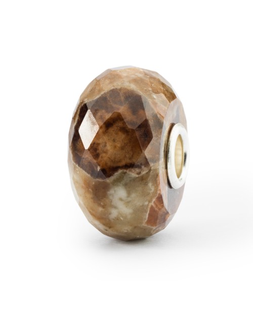 Garnet Feldspar Bead