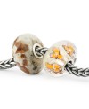 Garnet Feldspar Bead