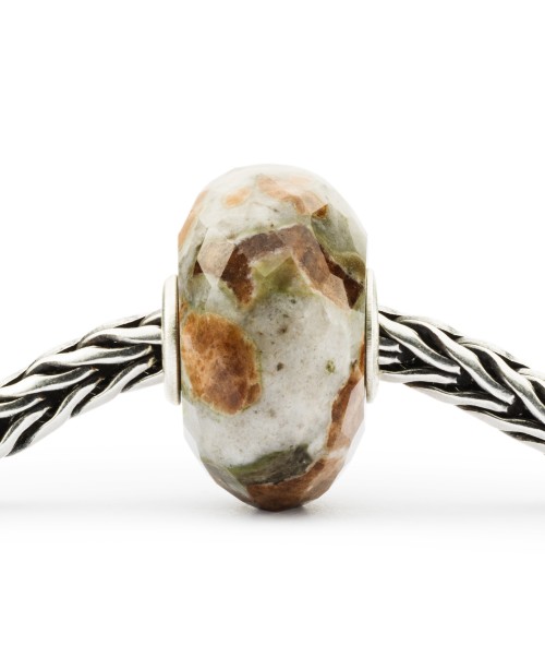 Garnet Feldspar Bead