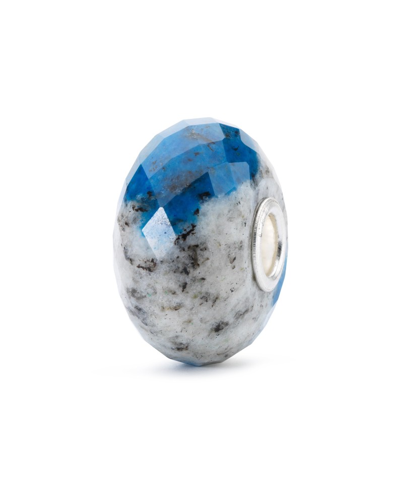 Feldspar Azurite Rock Bead