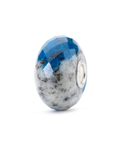 Feldspar Azurite Rock Bead