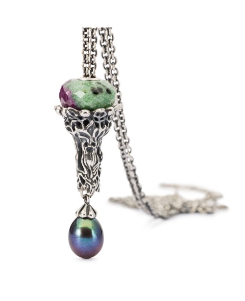 Ruby Zoisite Bead
