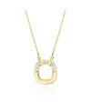 Necklaces SJ-N2453-CZ-YG