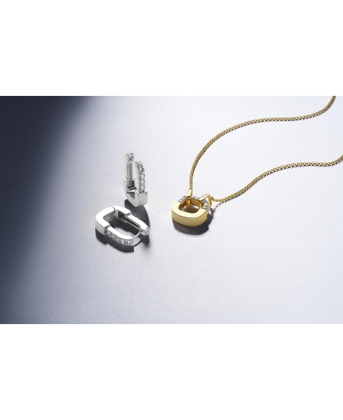 Necklaces SJ-N2453-CZ-YG