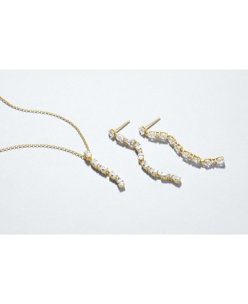 Necklaces SJ-N2421-CZ-YG