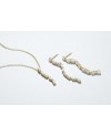 Necklaces SJ-N2421-CZ-YG