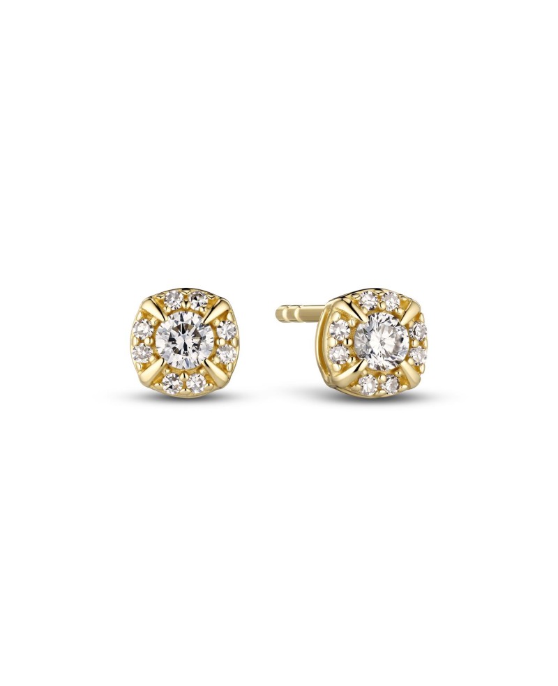 Rome Earrings SJ-E2555-WD-YG
