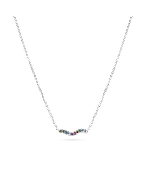 Ellera Waves Necklaces SJ-N3859-XCZ