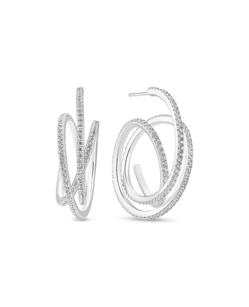 Spirale Earrings SJ-E2591-CZ