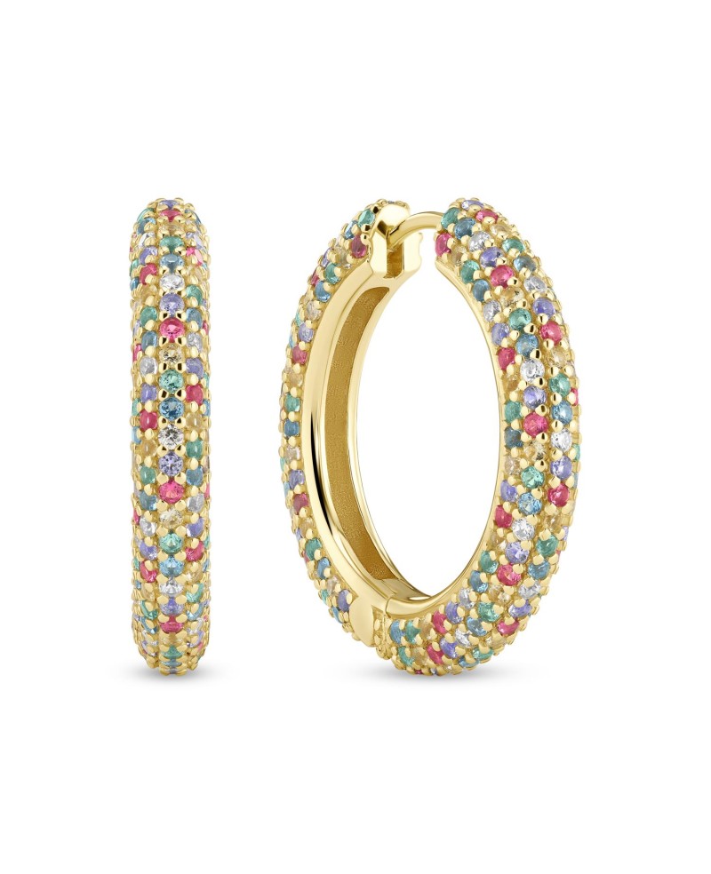 Carrara Earrings SJ-E2475-XCZ-YG