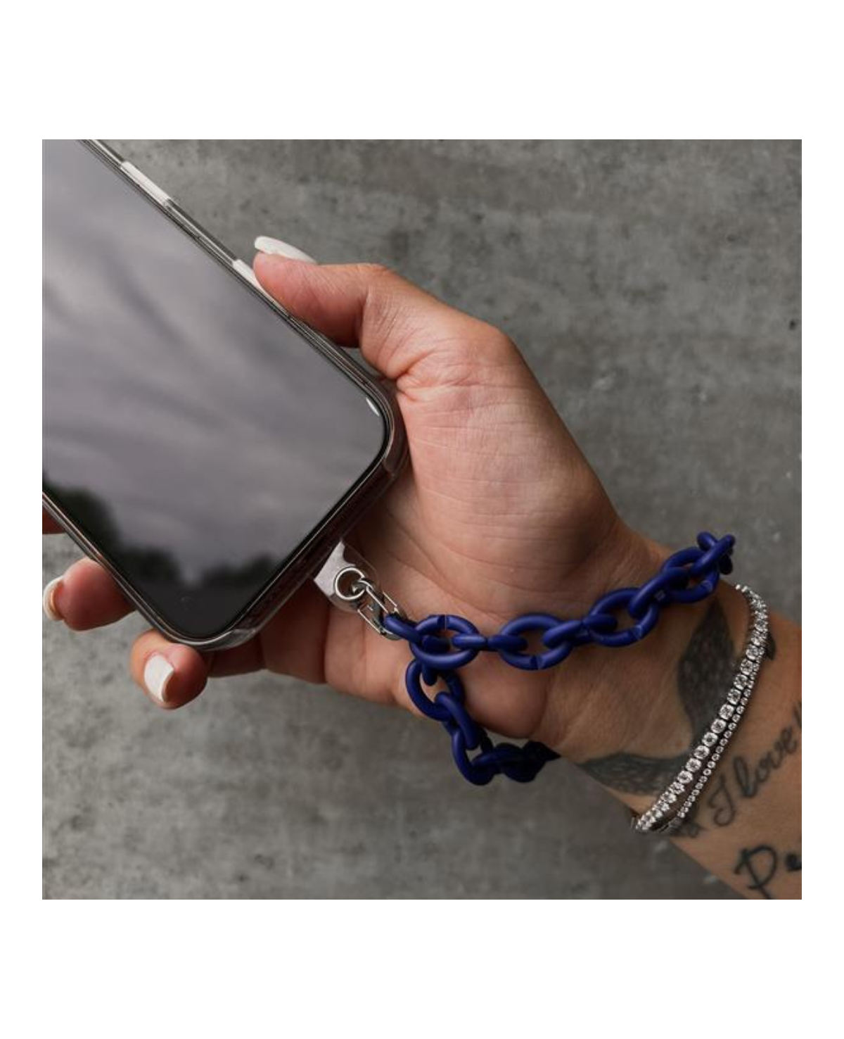 XJ Telefono aksesuaras, tamsiai mėlynas