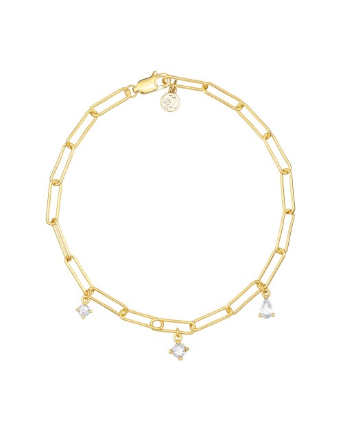 Rimini Bracelet SJ-B22123-CZ-SG