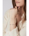Rimini Bracelet SJ-B22123-CZ-SS