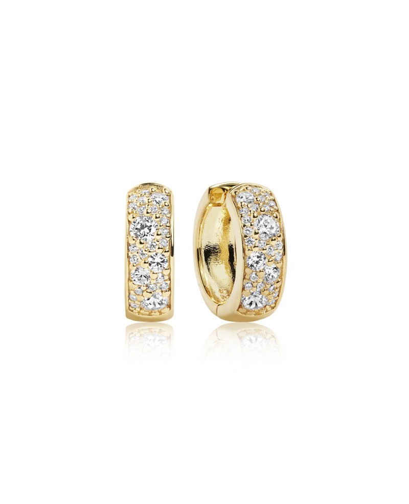 Novara Earrings SJ-E1059-CZ(YG)