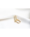 Matera Earrings SJ-E1064-CZ(YG)