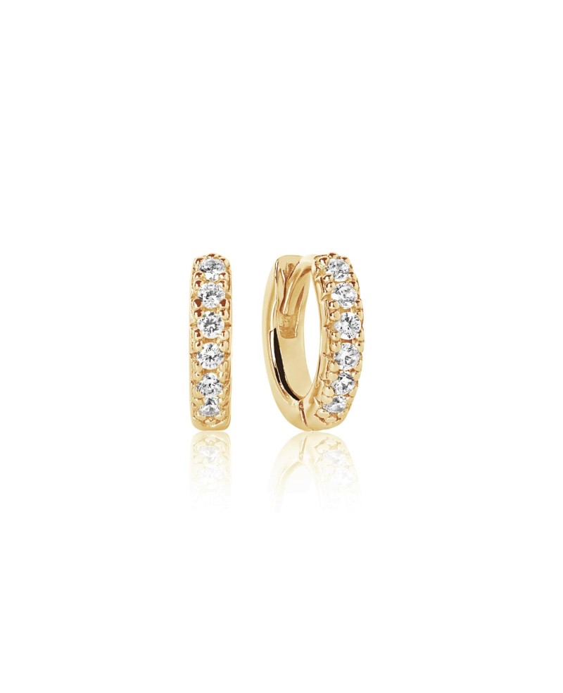 Ellera Earrings SJ-E1066-CZ(YG)