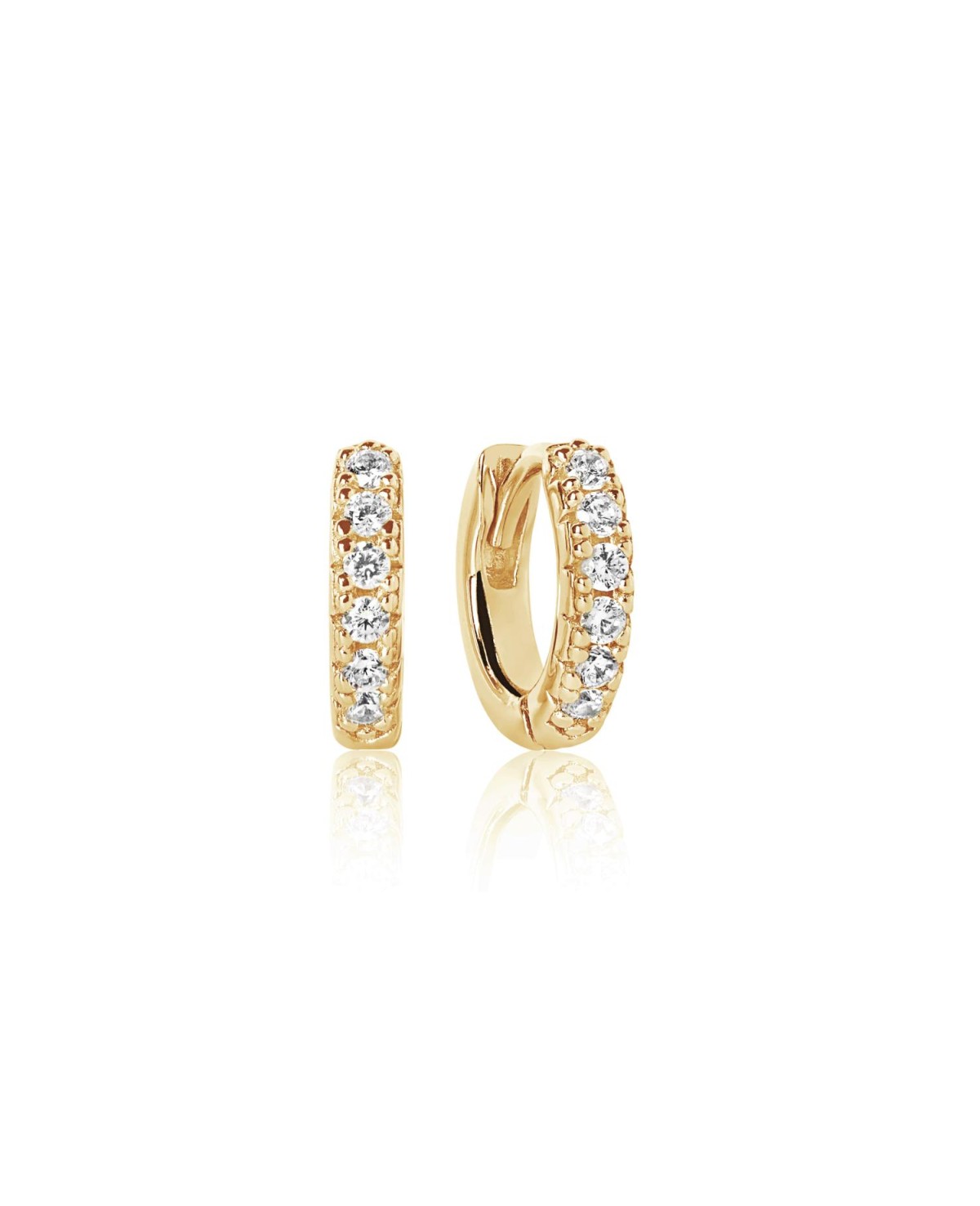 Ellera Earrings SJ-E1066-CZ(YG)