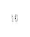 Ferrara Earrings SJ-E12108-CZ-SS