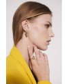 Ferrara Earrings SJ-E12109-CZ-SG