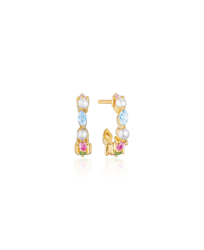 Adria Earrings SJ-E12234-PXCZ-YG
