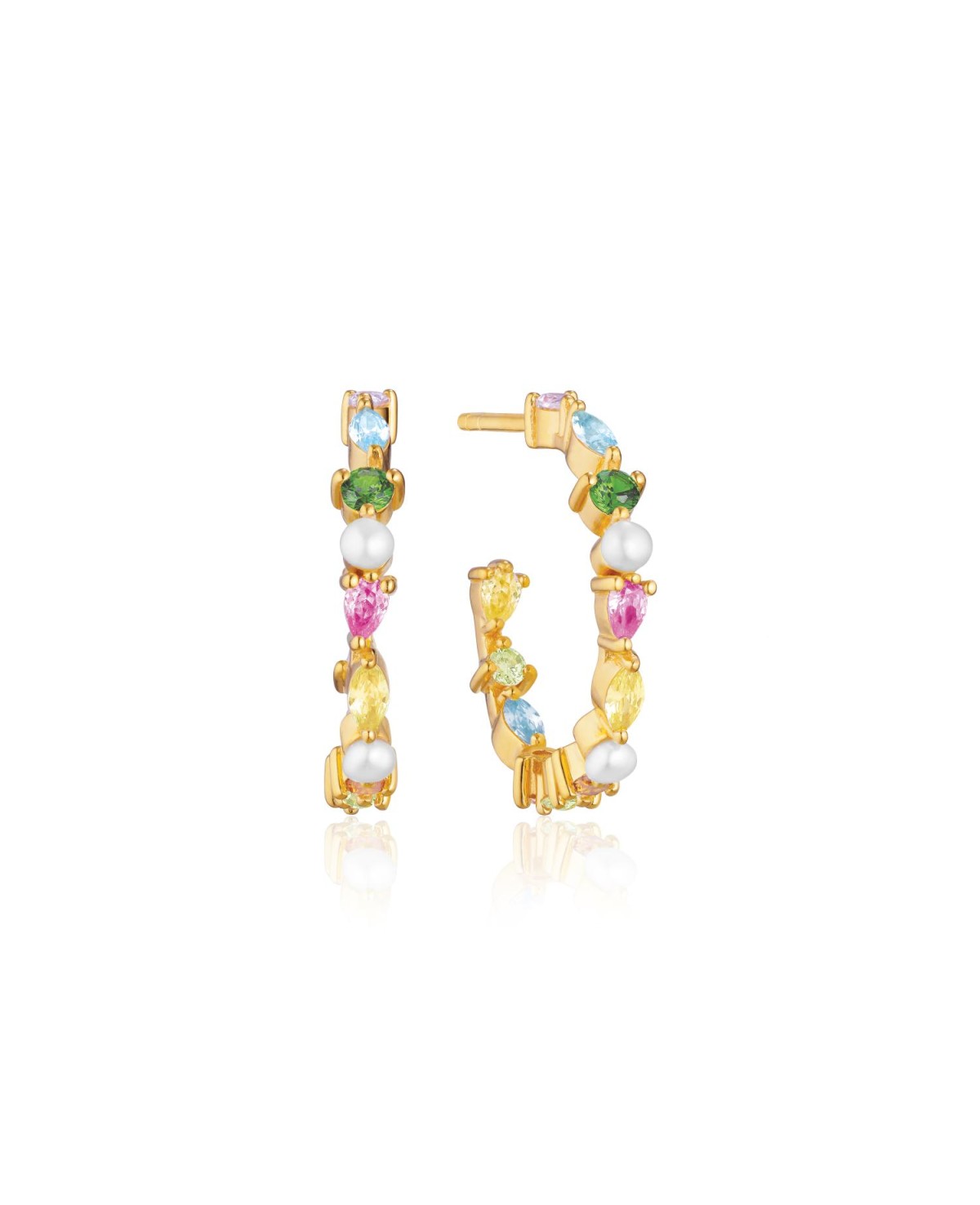 Adria Earrings SJ-E12235-PXCZ-YG