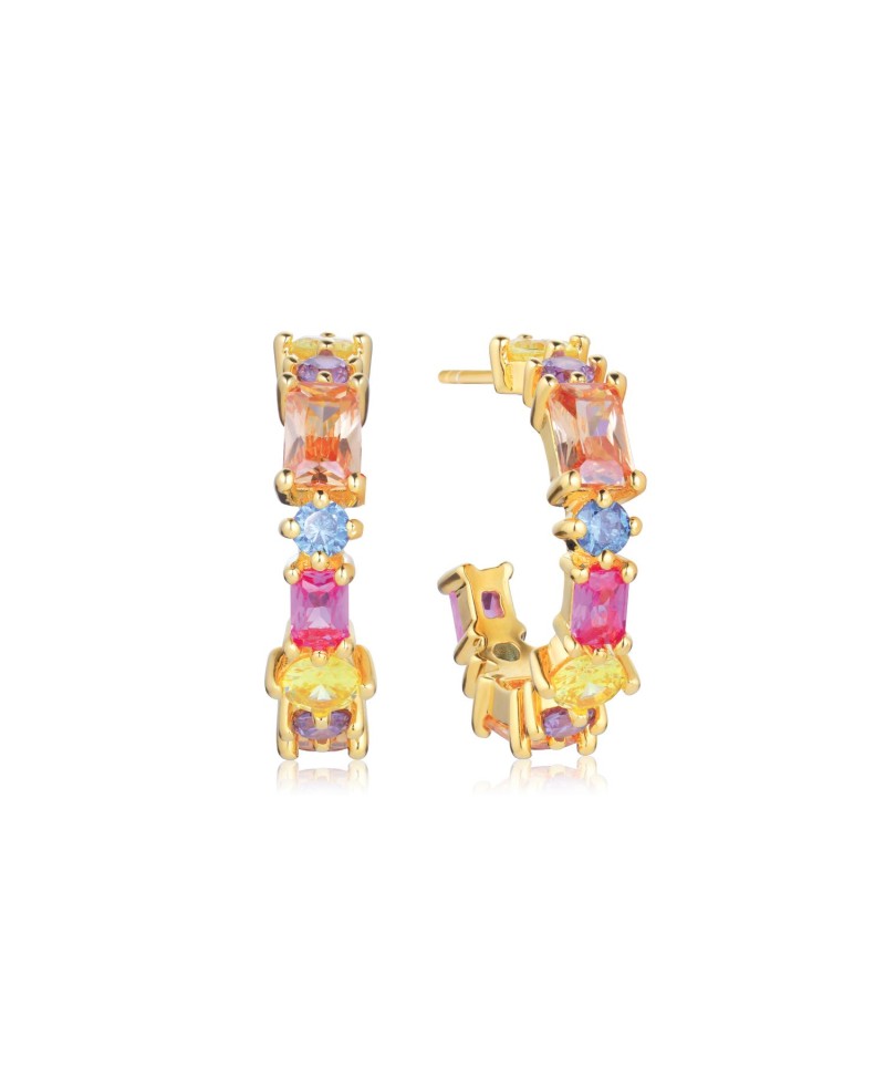 Ivrea Earrings SJ-E12312-XCZ-YG