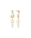 Ponza Earrings SJ-E12352-PCZ-YG