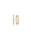 Corte Earrings SJ-E1540-CZ(YG)