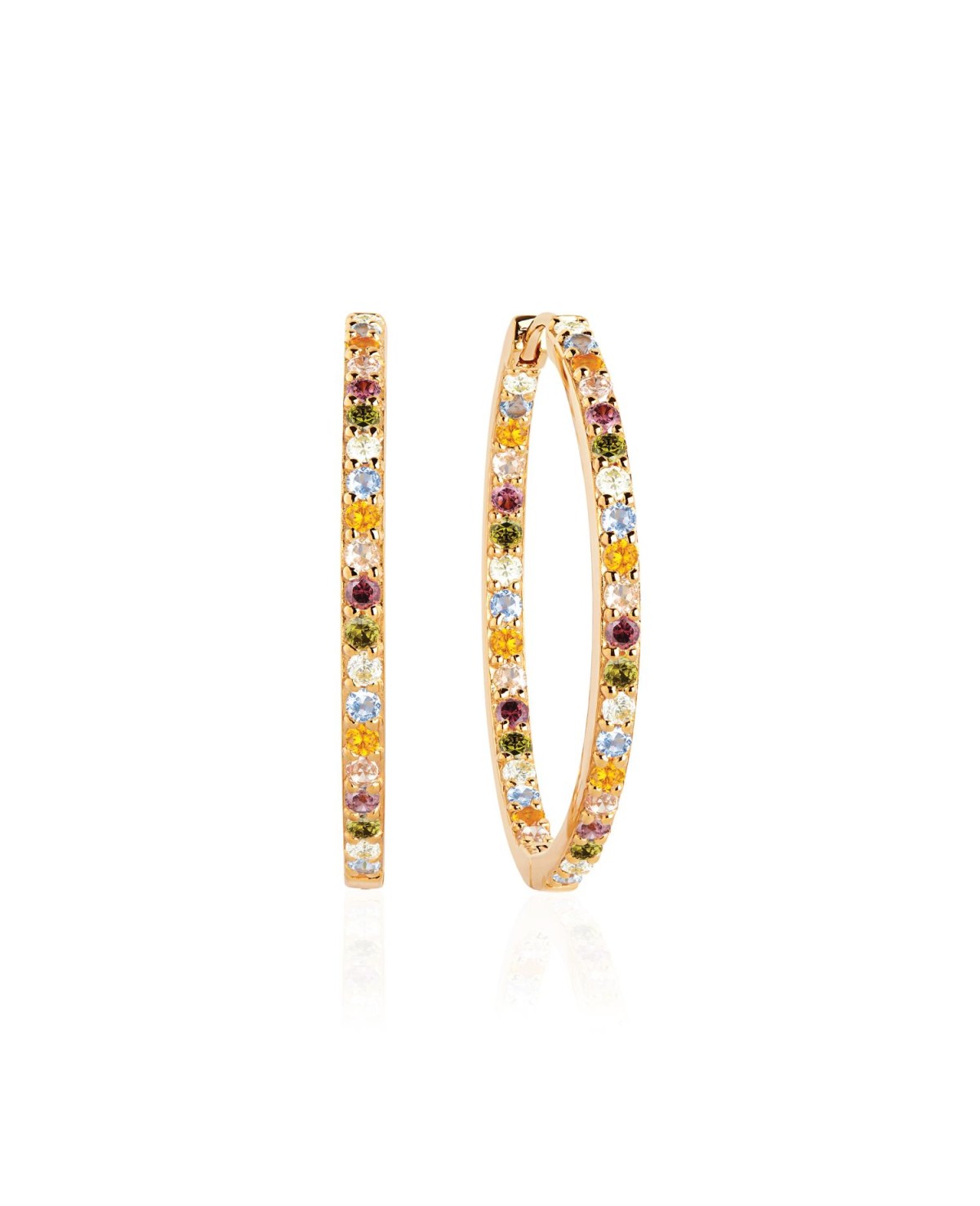 Bovalino Earrings SJ-E1790-ACZ-YG