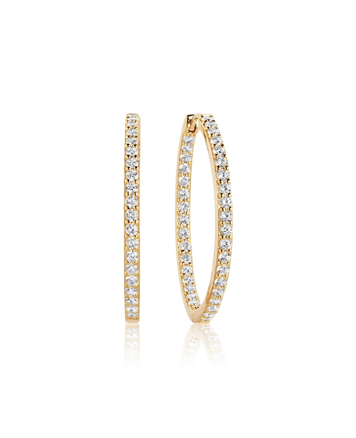 Bovalino Earrings SJ-E1790-CZ(YG)