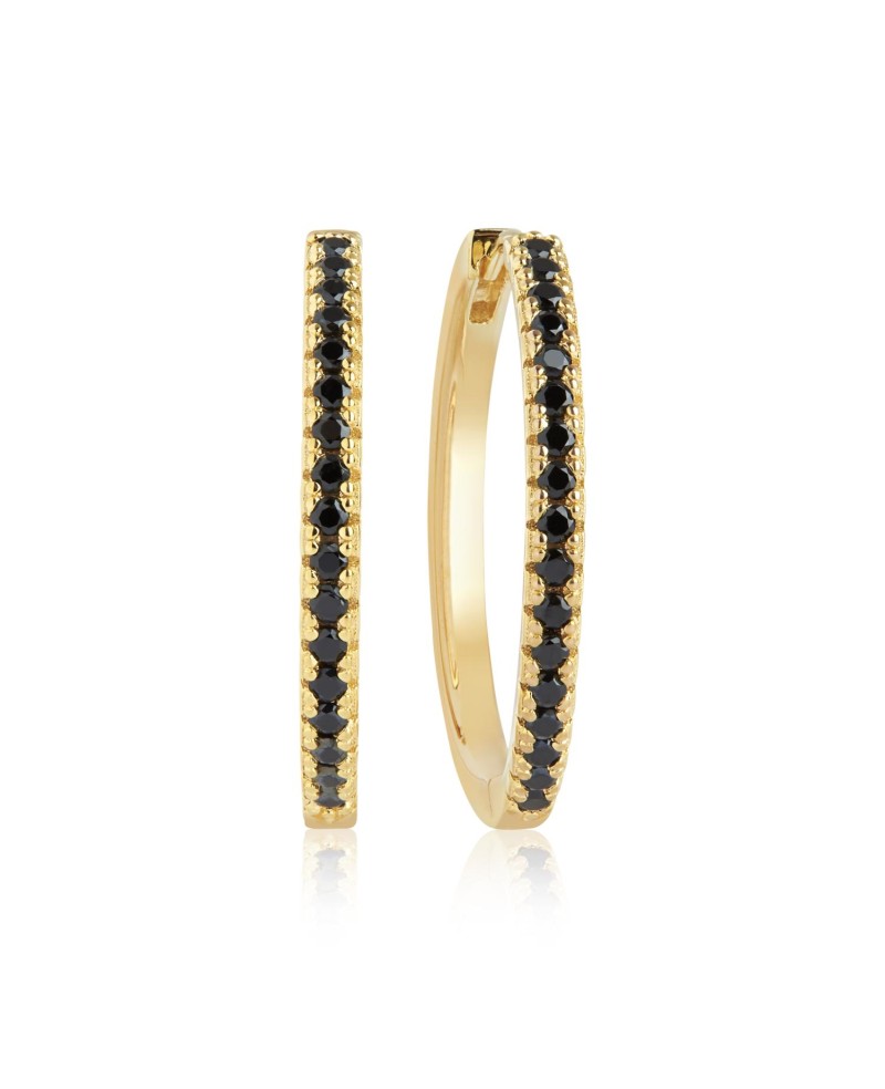Ellera Earrings SJ-E22030-BK-SG