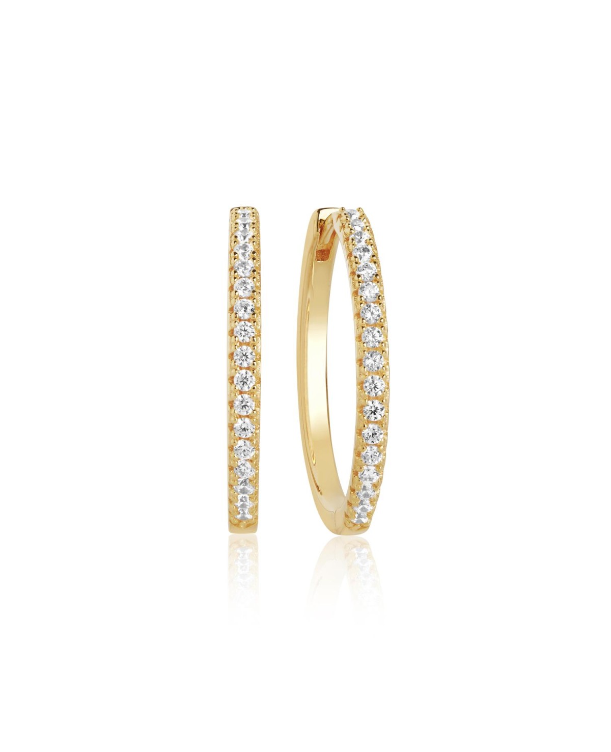 Ellera Earrings SJ-E22030-CZ-SG