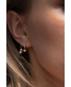 Rimini Earrings SJ-E22112-CZPL-SG