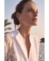 Ellera Earrings SJ-E22213-CZ-YG