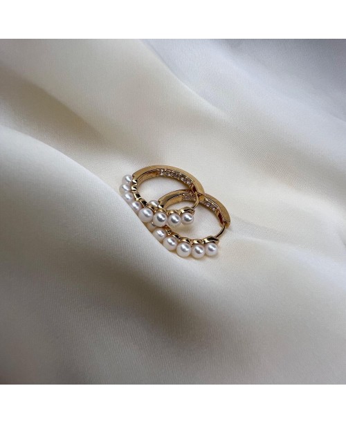 Padua Earrings SJ-E22214-PCZ-YG