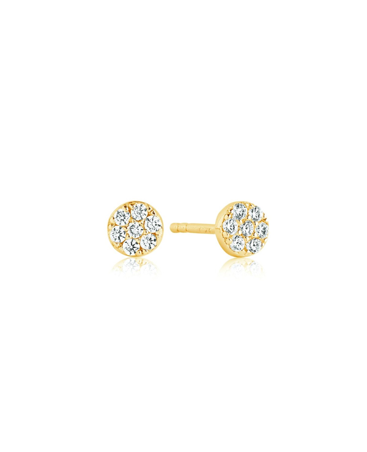 Cecina Earrings SJ-E2773-CZ(YG)